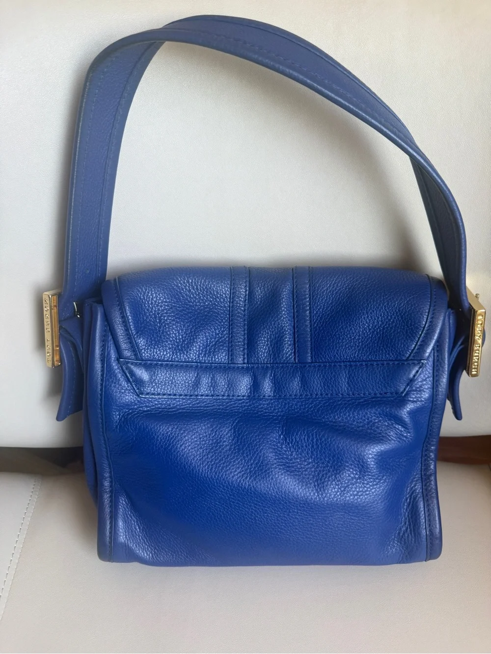 Tory Burch Royal/ Cobalt Blue Leather Shoulder Bag